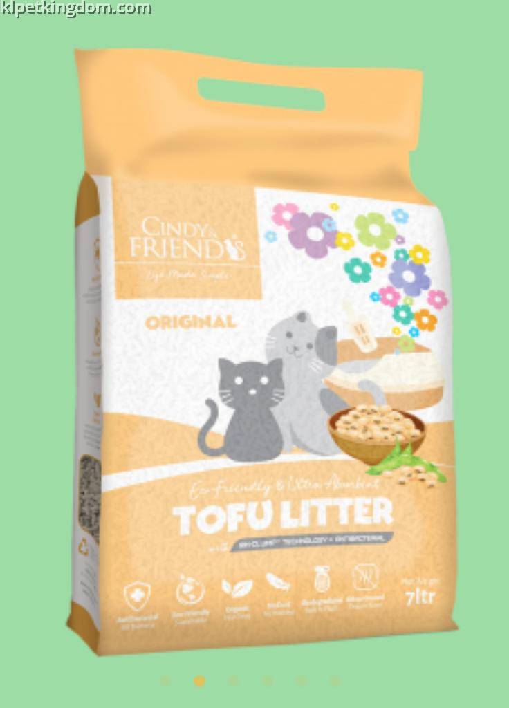 Cindy & Friends Tofu Cat Litter 7L